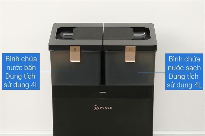 Robot hút bụi lau nhà Ecovacs X8 Pro Omni